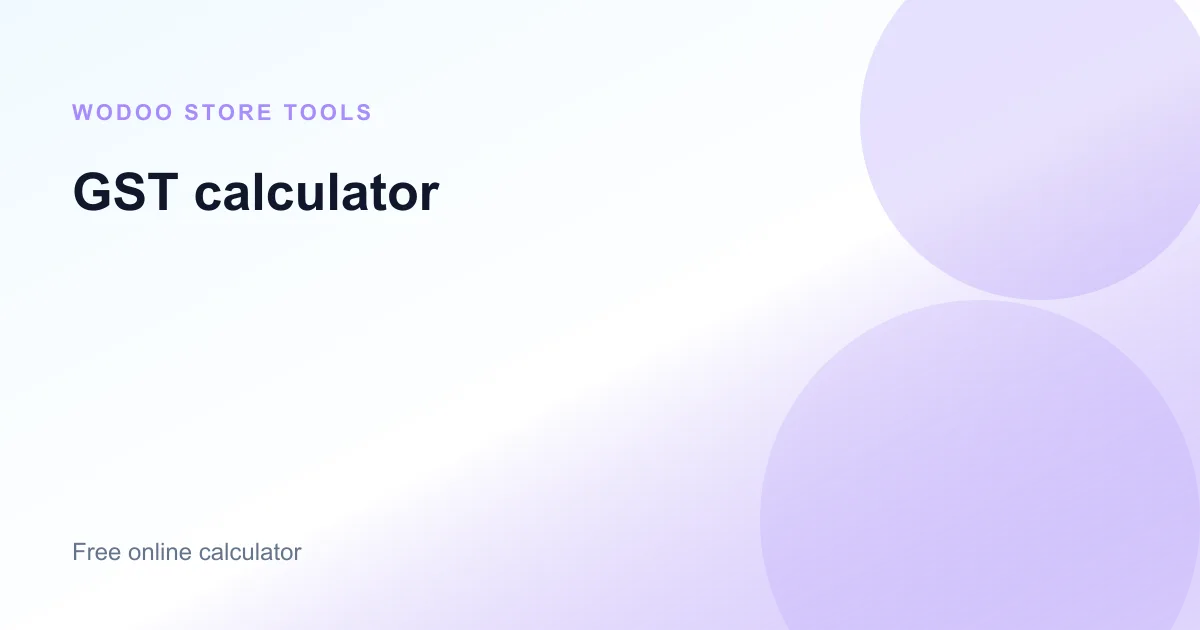 Free online GST calculator India for CGST SGST and invoice total