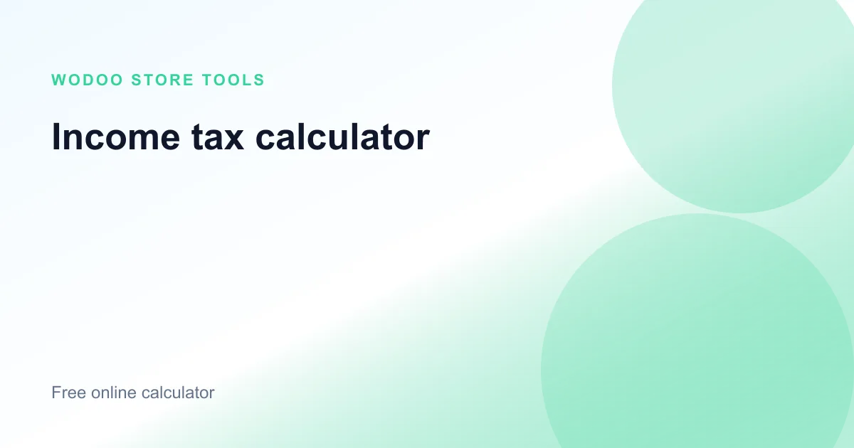 Free online income tax calculator India for new and old regime